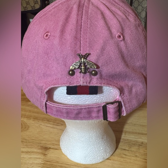 Brand New Traditional Monogram Gucci Upcycled Ball Cap - Picture 4 of 8